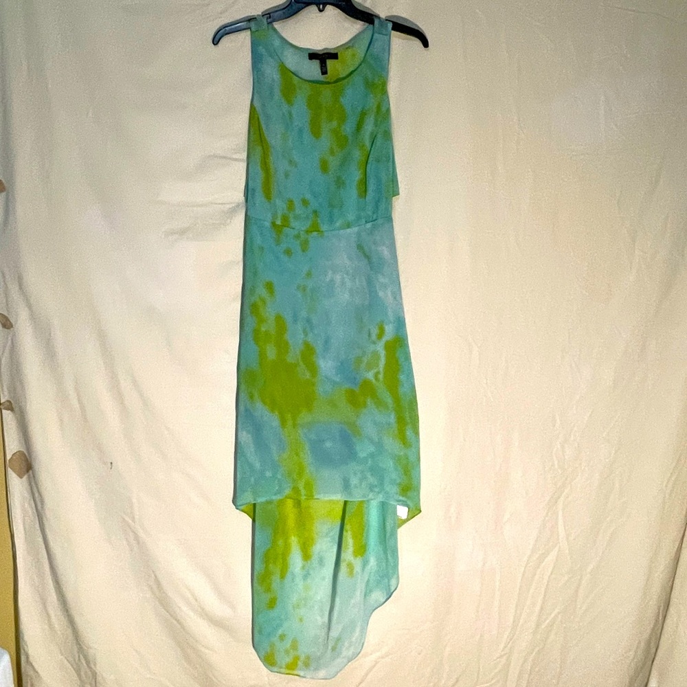 Jessica Simpson highlow dress with open, shear back. Small